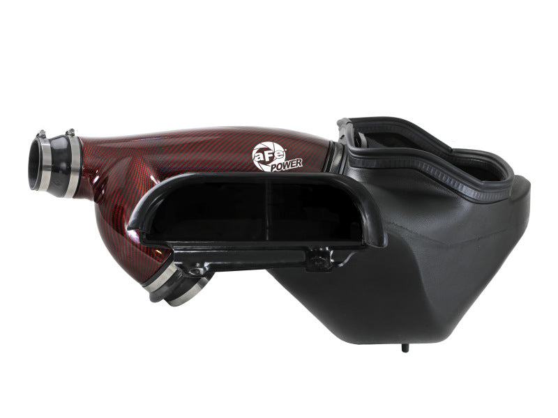 AFE Track Series Intake - aFe 17-24 Ford F-150 Track Series Red Kevlar Carbon Fiber C/A Intake System w/Black Pro 5R Filter