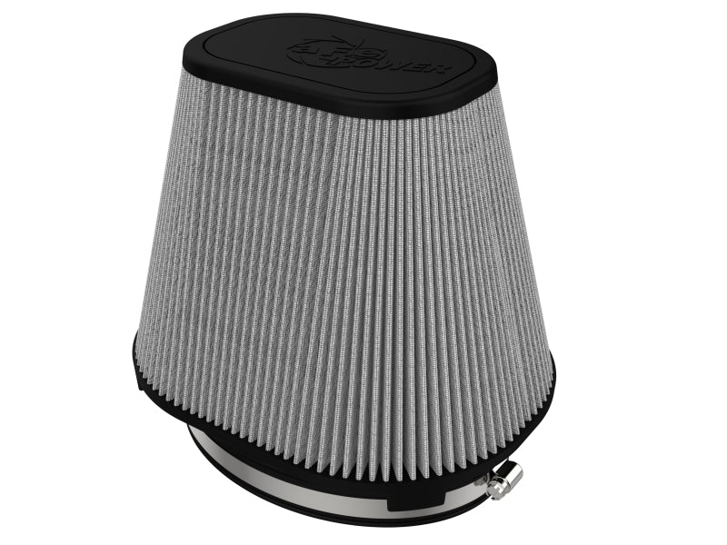 AFE Universal Pro Dry S Filter - aFe TrackSeries Intake Replace Air Filterw/PDS Media 5.5x7.5in F x 9x7in B x 5.75x3.75in T x 7.5in H