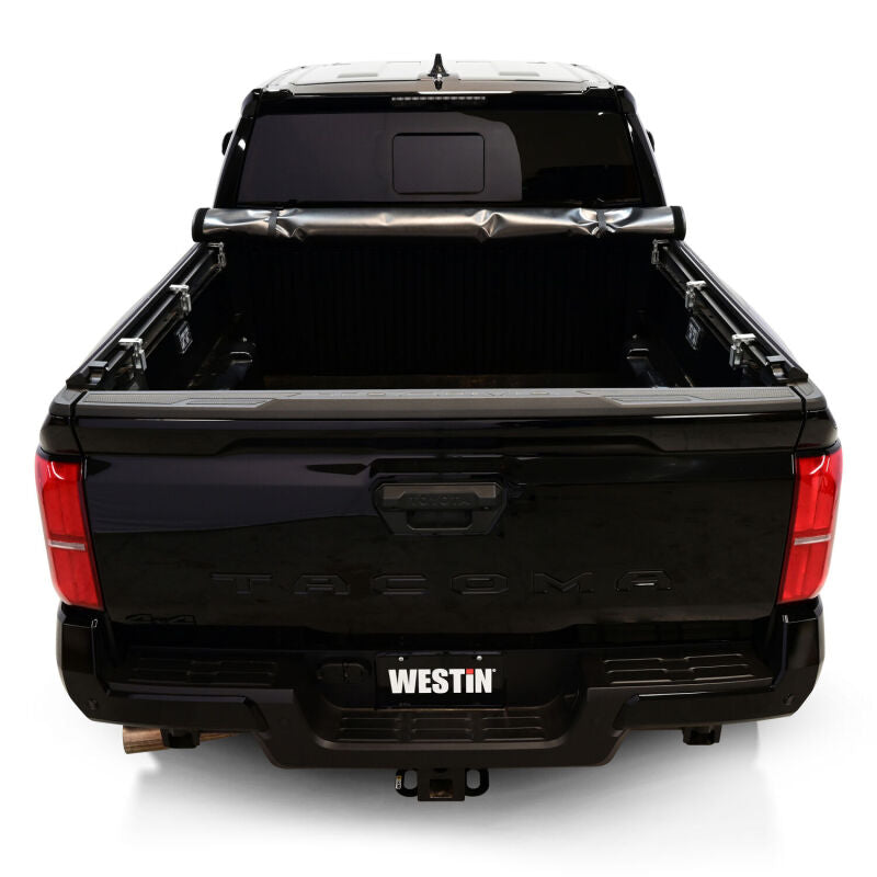 WES Soft Roll Tonneau Covers - Westin 2024 Toyota Tacoma 5ft. Bed Soft Roll Tonneau Cover - Black