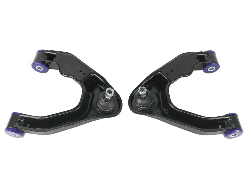 SPR Control Arms - Front - SuperPro 98-04 Nissan Frontier 2WD D22 Front Upper Control Arm Set