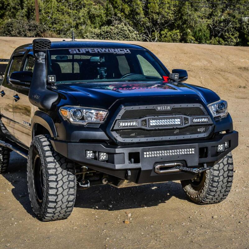 WES Pro-Series Bumpers - Westin 2016-2023 Toyota Tacoma Pro-Series Front Bumper - Textured Black