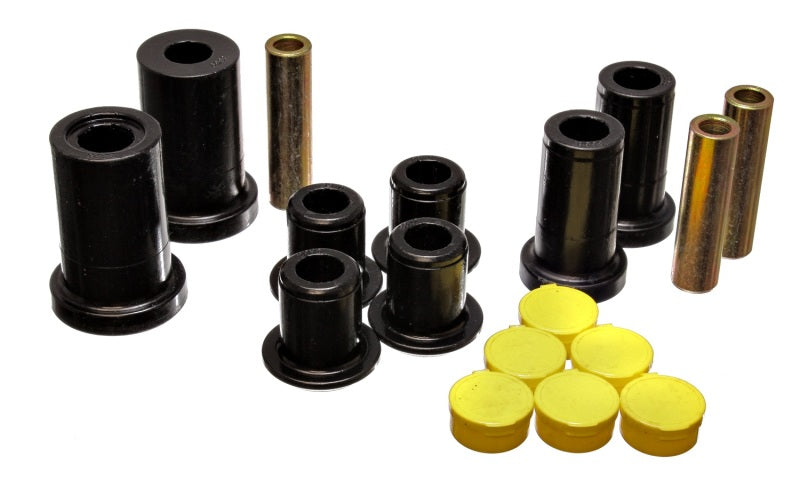 ES Cntrl Arm Bushings - Black - Energy Suspension 97-03 Ford F100/F150/F250 2WD Black Front Control Arm Bushings