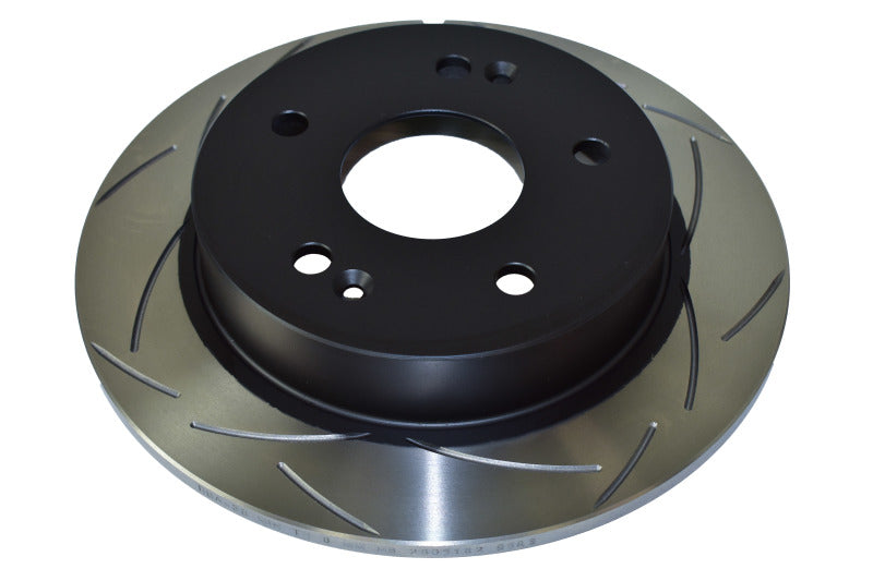 DBA Street Slotted Rotors - DBA 97-01 Honda Prelude 5-Lug Rear Slotted Street Series Rotor