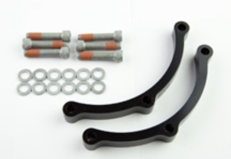 WIL Bracket Spacer Kit - Wilwood Bracket Spacer Kit .588 DL Rear Internal P-Brake Kit-2.42 Offset