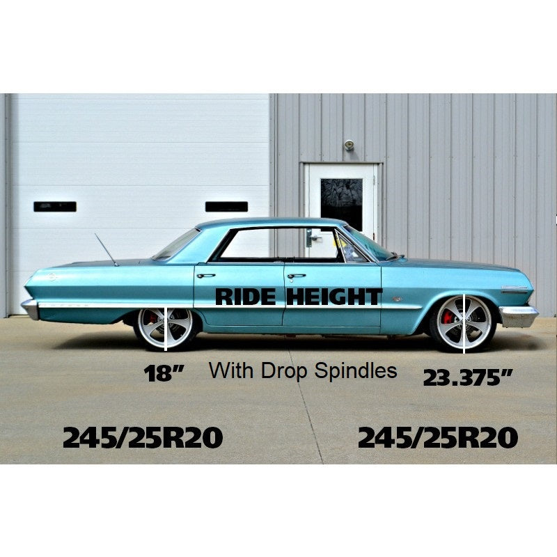 RID Coil Springs - Ridetech 58-64 GM B-Body Small Block StreetGRIP Dual-Rate Front Coil Springs Pair
