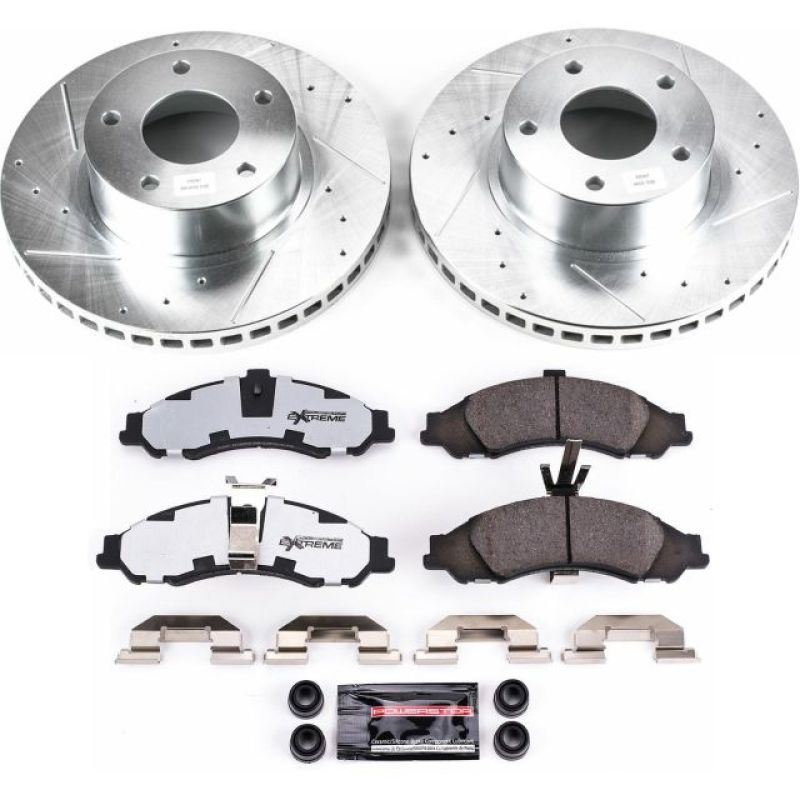 PSB Z26 Street Warrior Kit - Power Stop 2004 Pontiac GTO Front Z26 Street Warrior Brake Kit