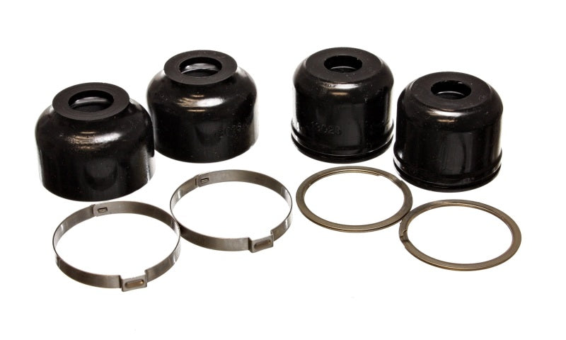 ES Dust Boots - Black - Energy Suspension 94-06 Hummer H1 Black Front or Rear Ball Joint Boot Set