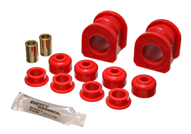 ES Sway Bar Bushings - Red - Energy Suspension 90-97 Ford Thunderbird Red 1-1/16in Rear Sway Bar Bushing Set