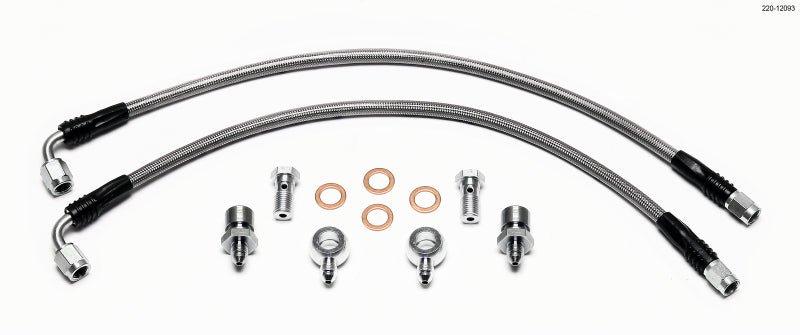 WIL Flexline Brake Hose - Wilwood Flexline Kit FFR Rear