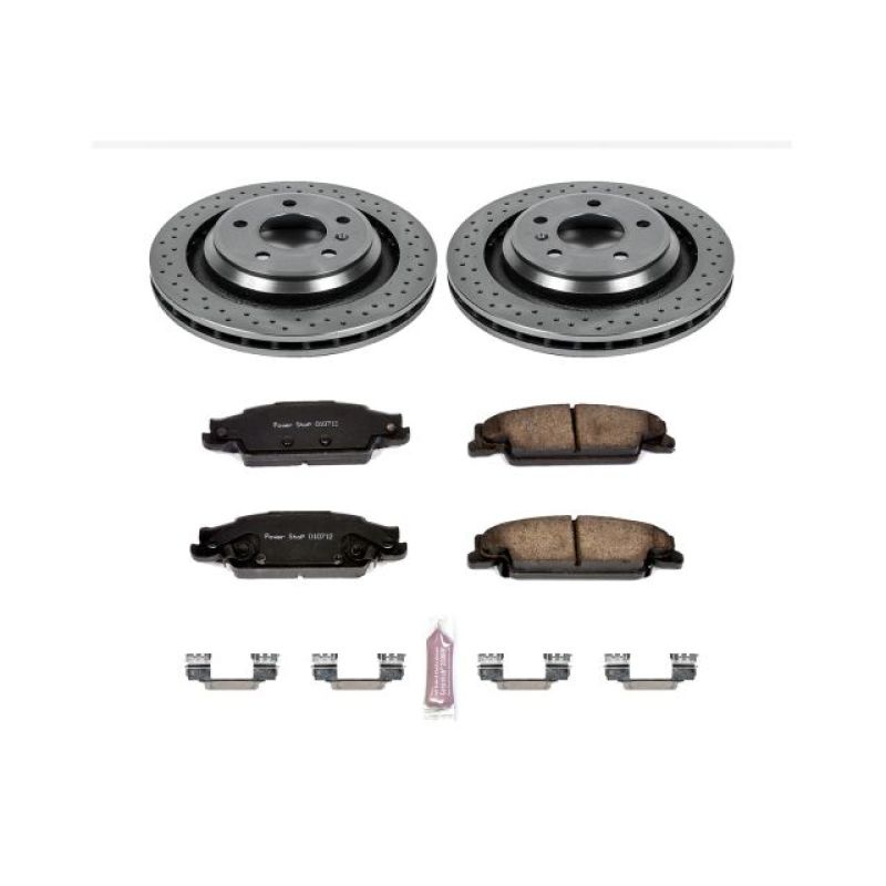 PSB Autospecialty Kit - Power Stop 05-08 Pontiac Grand Prix Rear Autospecialty Brake Kit