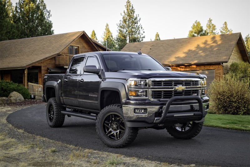 LND Bull Bars - Lund 11-17 Chevy Silverado 2500 Bull Bar w/Light & Wiring - Black