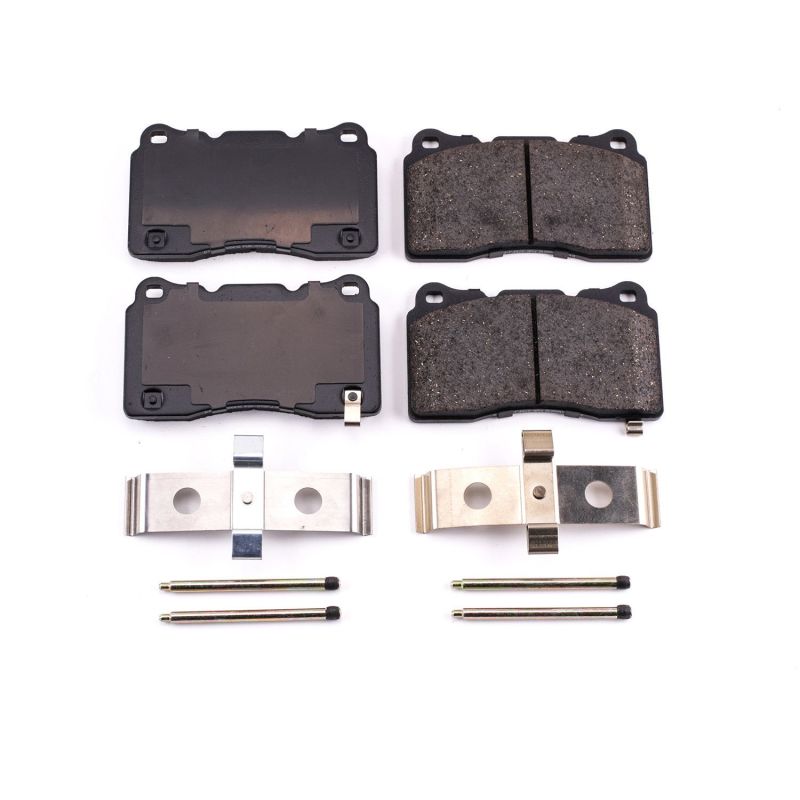PSB Z17 Evolution Brake Pads - Power Stop 15-16 Buick Regal Front or Rear Z17 Evolution Ceramic Brake Pads w/Hardware