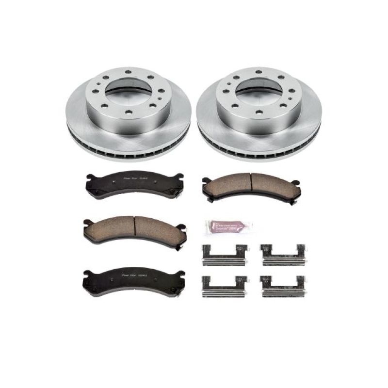 PSB Autospecialty Kit - Power Stop 00-05 Cadillac DeVille Front Autospecialty Brake Kit
