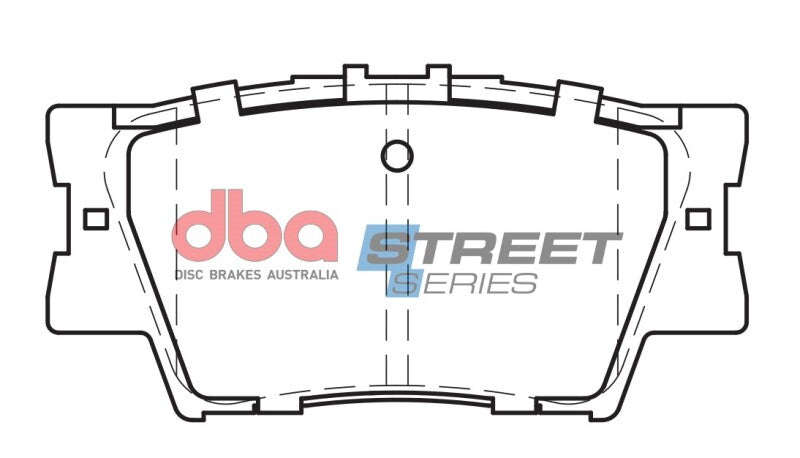 DBA Street Series Brake Pads - DBA 13-18 Lexus ES300h Street Series Rear Brake Pads