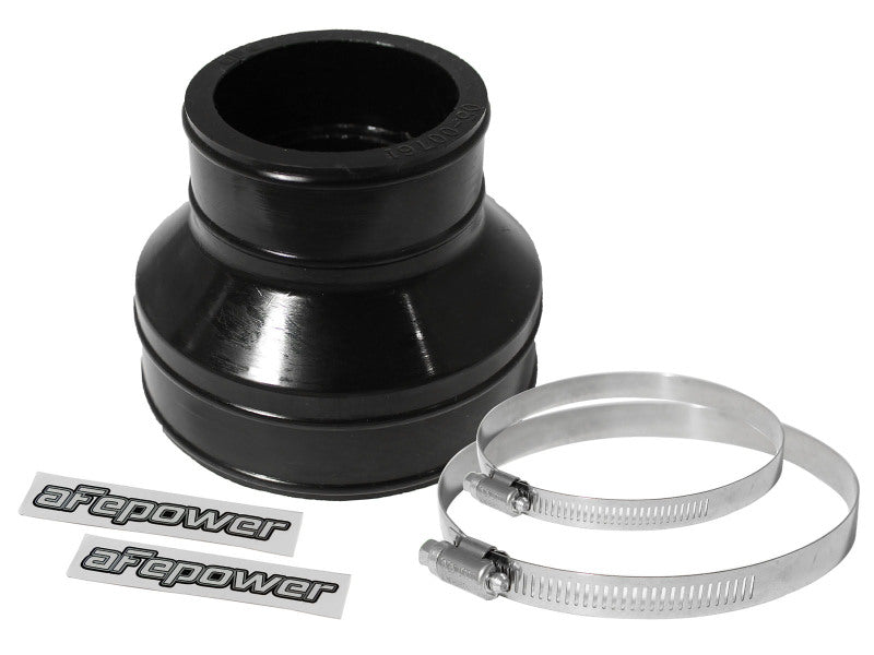 AFE Elbow Reducing Couplers - aFe Magnum FORCE Intake Coupling Kit (2-3/4 IN ID to 1-3/4 IN ID x 2-1/2 IN L) Straight Black