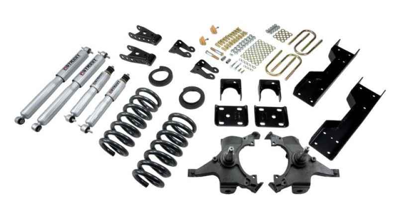 BT Lower Kit w SP Shocks - Belltech LOWERING KIT WITH SP SHOCKS