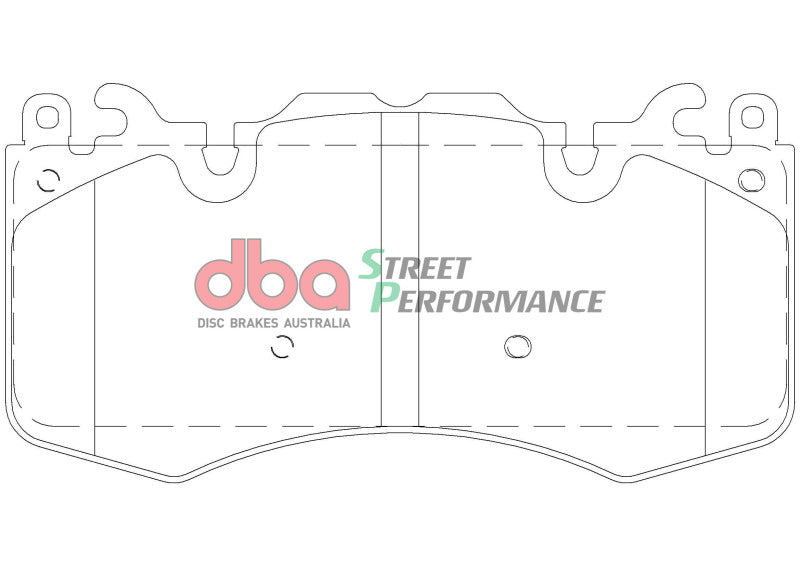 DBA SP Performance Brake Pads - DBA 20-22 Land Rover Defender (w/380mm Front Rotor) Front SP Performance Brake Pads