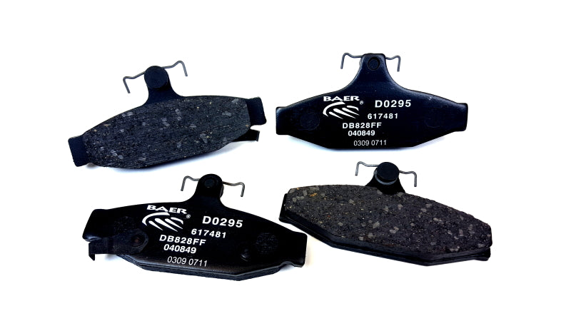 BAE Claw Brake Pads - Baer Brakes 84-87 Chevrolet Corvette Claw Brake Rear Pads