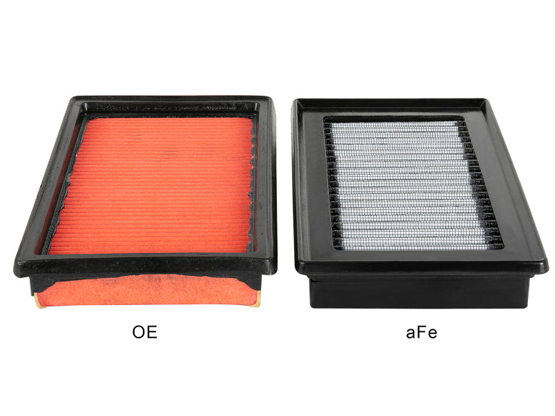 AFE Magnum FLOW OE Replacement Filters - aFe Magnum FLOW Replacement Air Filter w/Pro DRY S Nissan Cube/Versa/NV200 07-18 L4-1.6L/1.8L/2.0L