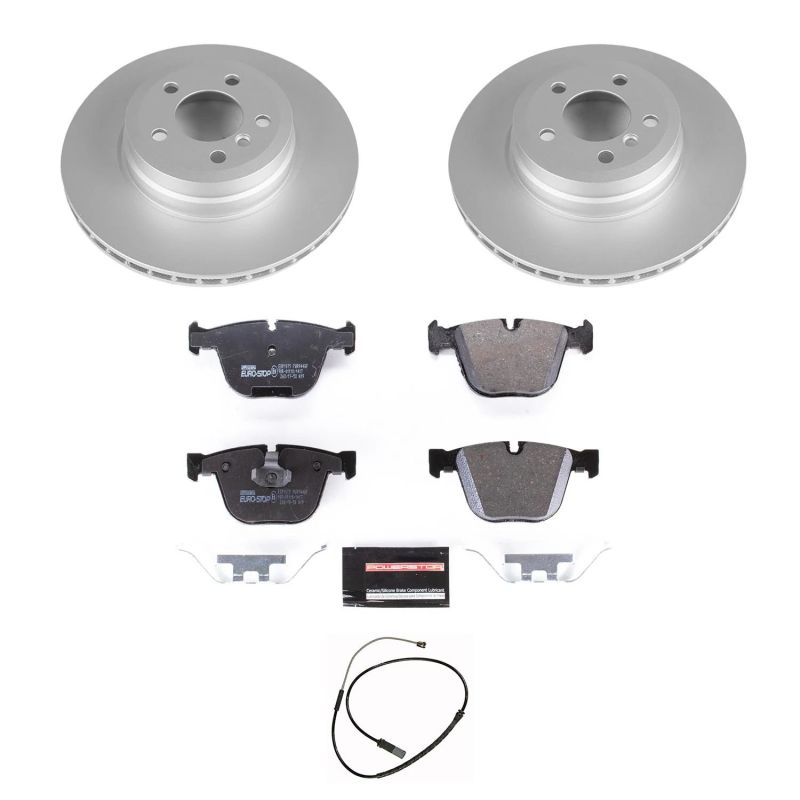 PSB Euro-Stop Kit - Power Stop 2019 BMW X6 Rear Euro-Stop Brake Kit