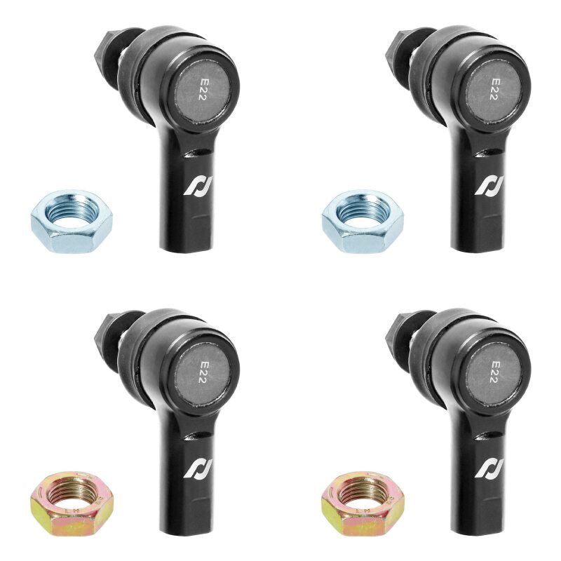 ROK Sway Bar Endlinks - RockJock Antirock Sway Bar End Link Sealed Rod End Pack (Thin Jam Nuts)