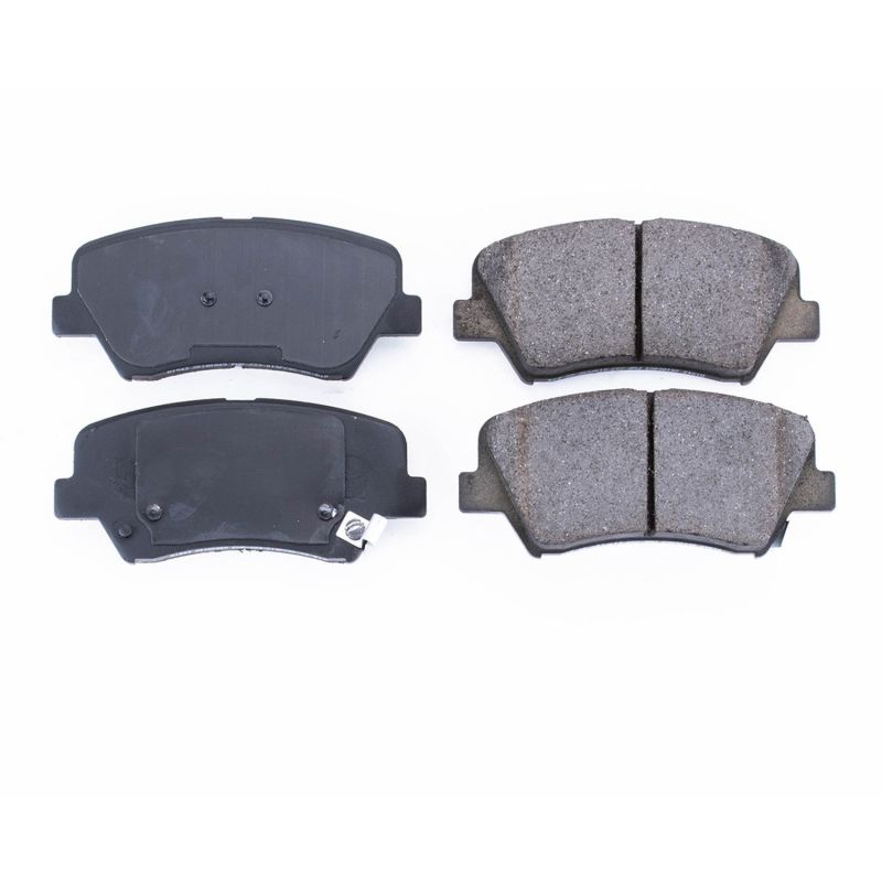 PSB Z16 Evolution Brake Pads - Power Stop 11-16 Hyundai Elantra Front Z16 Evolution Ceramic Brake Pads