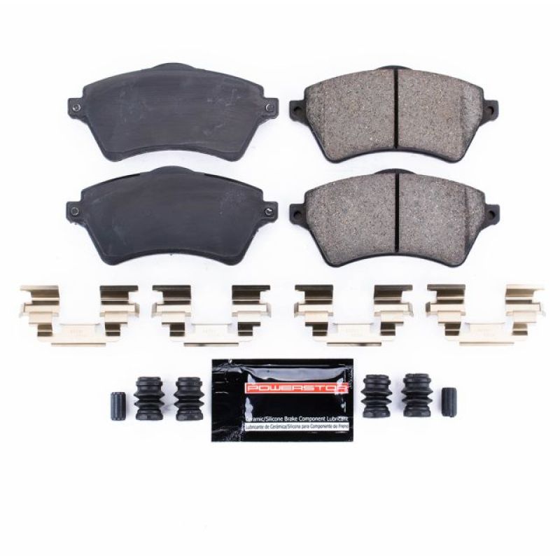 PSB Z23 Evolution Brake Pads - Power Stop 02-05 Land Rover Freelander Front Z23 Evo Sport Brake Pad w/Hardware