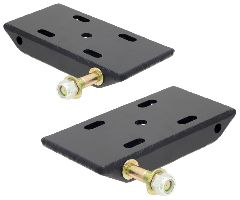 ROK Leafspring Components - RockJock HD Leaf Spring Plates and Shock Mounts For Use w/ 2 1/2in Springs