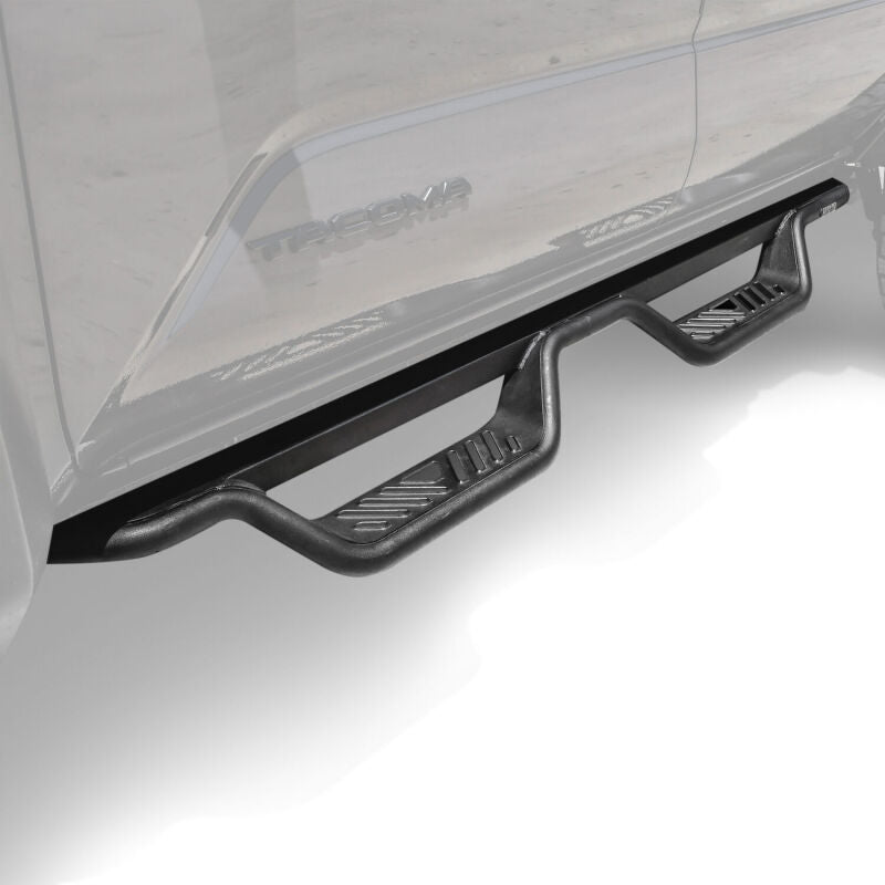 WES Nerf Bars - Outlaw - Westin 2024 Toyota Tacoma Outlaw Drop Nerf Step Bars - Textured Black