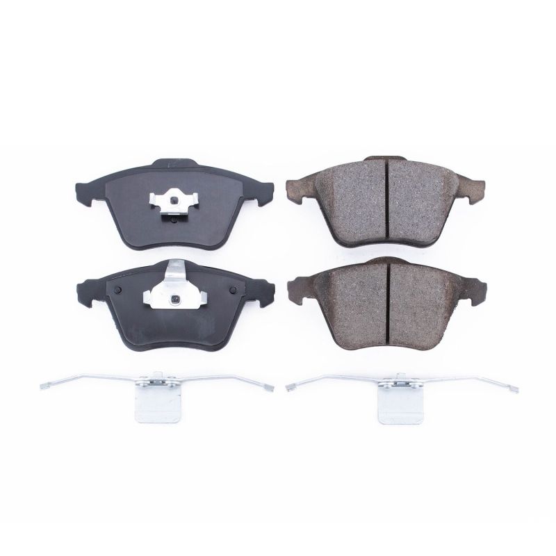 PSB Z17 Evolution Brake Pads - Power Stop 07-13 Mazda 3 Front Z17 Evolution Ceramic Brake Pads w/Hardware