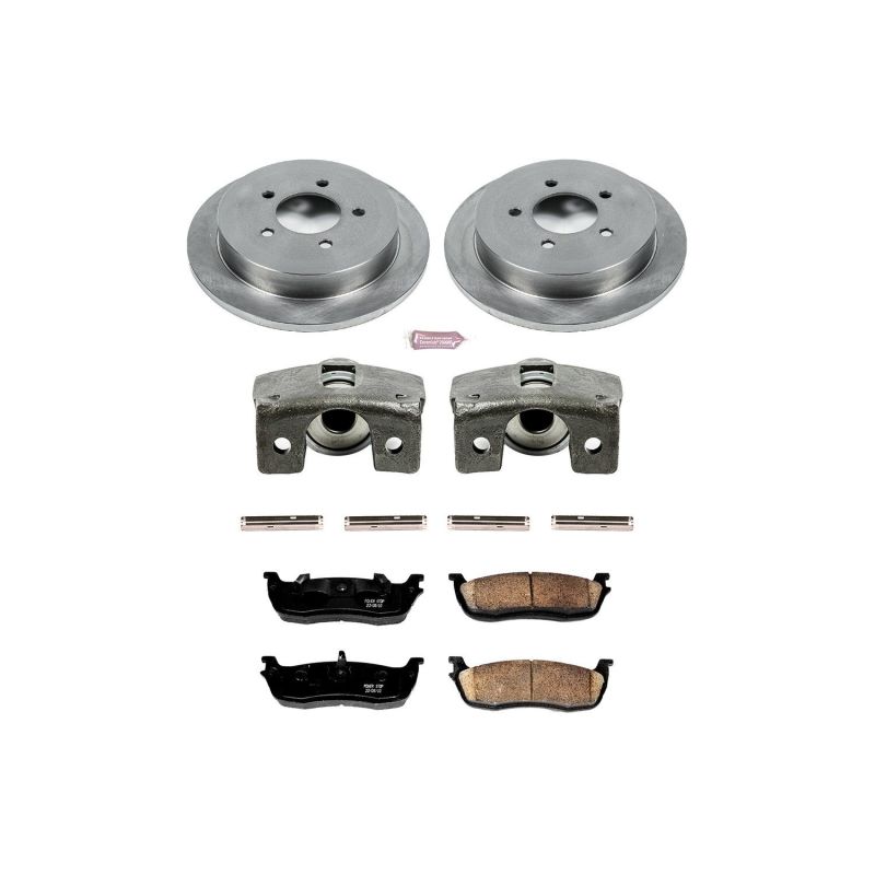 PSB Autospecialty Kit w/Cals - Power Stop 00-02 Ford Expedition Rear Autospecialty Brake Kit w/Calipers