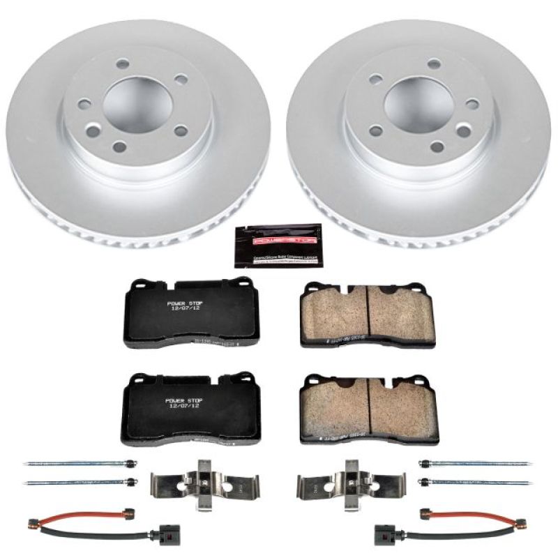 PSB Z23 Evolution Coated Kit - Power Stop 06-17 Volkswagen Touareg Front Z23 Evolution Sport Coated Brake Kit