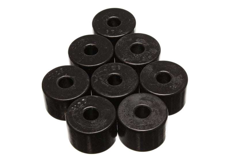 ES Poly Pads - Black - Energy Suspension Pad - Soft- 1-7/8in OD x 9/16in ID x 1-5/16in H - Black