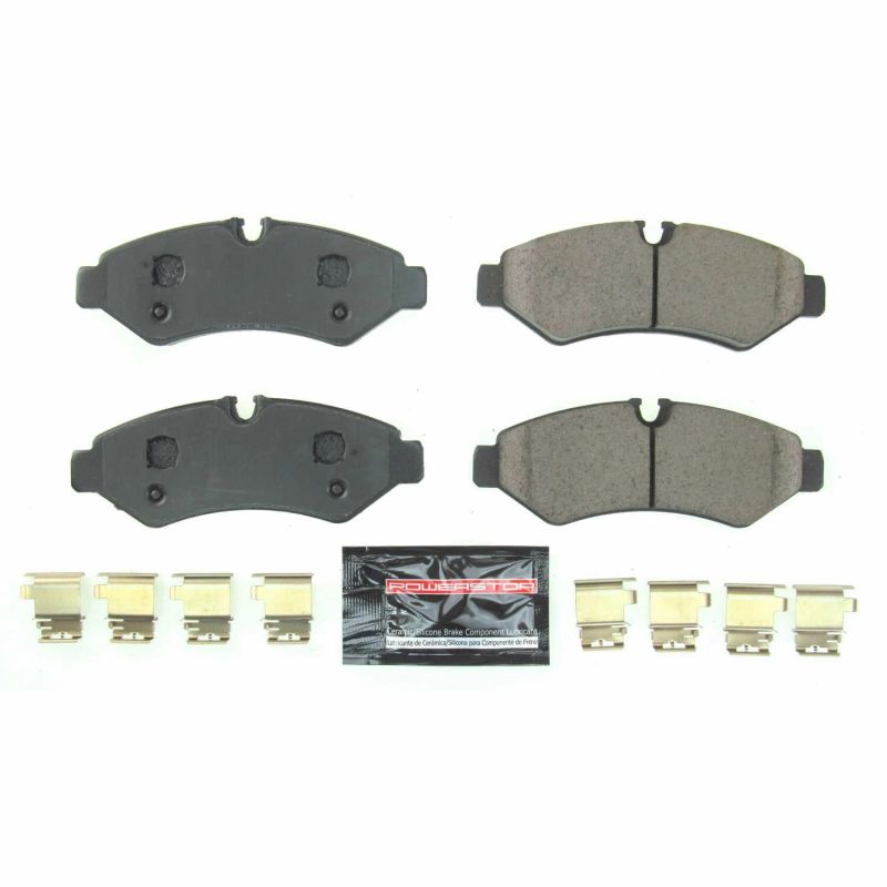 PSB Z23 Evolution Brake Pads - Power Stop 2019 Freightliner Sprinter 1500 Rear Z23 Evolution Sport Brake Pads w/Hardware