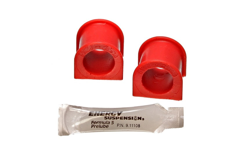 ES Sway Bar Bushings - Red - Energy Suspension 90-93 Acura Integra Red 23mm Front Sway Bar Bushings