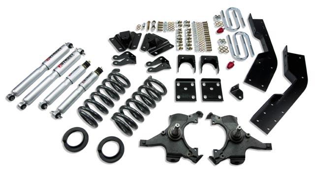 BT Lower Kit w SP Shocks - Belltech LOWERING KIT WITH SP SHOCKS