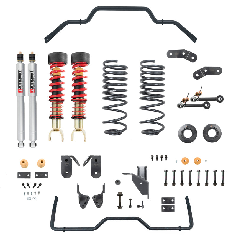 BT Perf Handling Kit - Belltech Performance Handling Kit 2019+ Ram 1500 2WD/4WD 1-3in F / 4-5in R