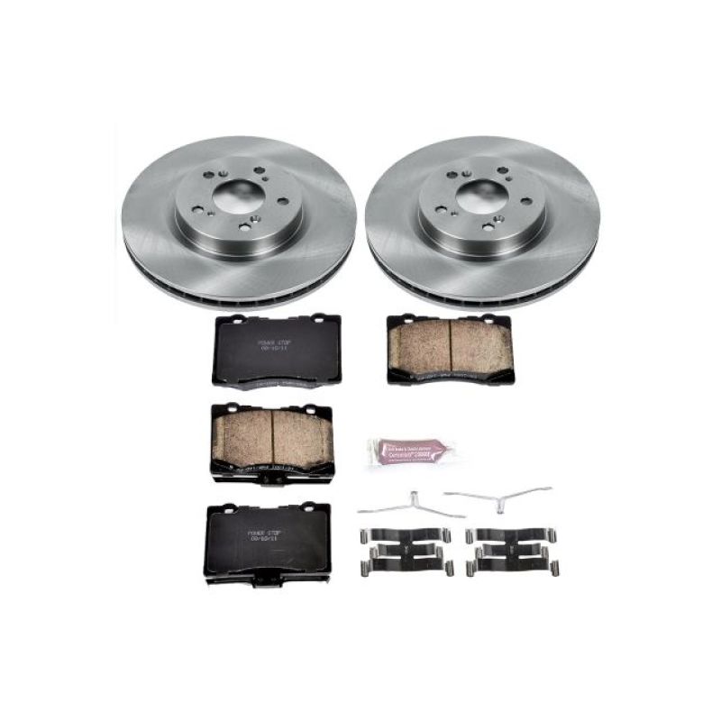 PSB Autospecialty Kit - Power Stop 05-12 Acura RL Front Autospecialty Brake Kit
