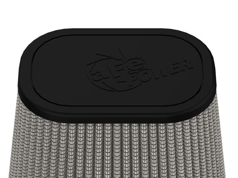 AFE Universal Pro Dry S Filter - aFe Magnum FLOW Pro DRY S Air Filter 4in F (7-3/4x6-1/2)in B (5-3/4x3-3/4)in T x 7in H