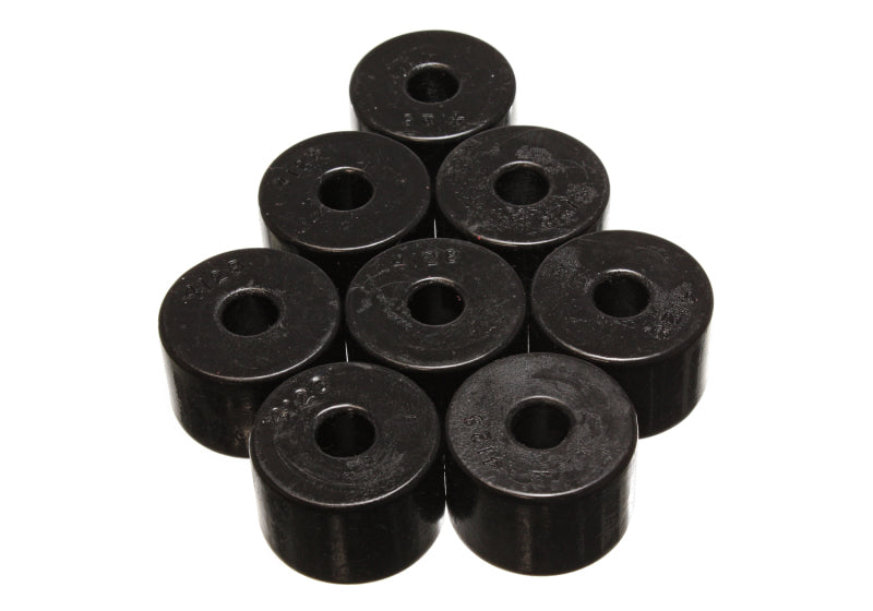 ES Poly Pads - Black - Energy Suspension Pad - Soft- 1-7/8in OD x 9/16in ID x 1-5/16in H - Black