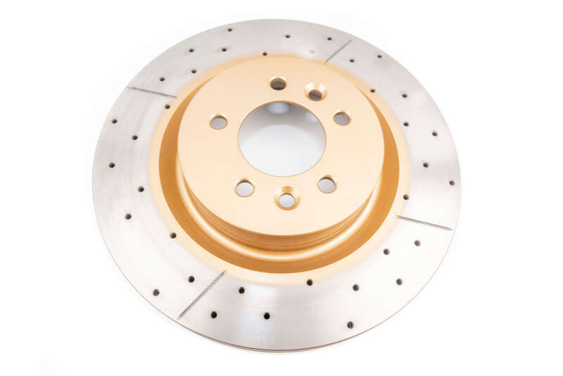 DBA Street Slot&Drill Rotors - DBA 14-15 Land Rover Range Rover (w/o Brembo Brakes) Front Drilled & Slotted Street Series Rotor