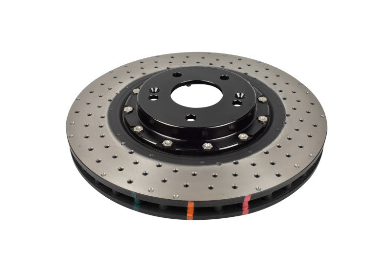 DBA 5000 Series Drilled Rotors - DBA 2018+ Hyundai I30 N Performance Front Cross Drilled/Dimpled 5000 Series Rotor