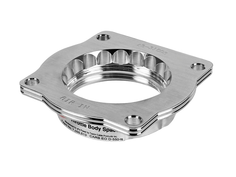 AFE Silver Bullet TBS CARB Approved - aFe Silver Bullet Throttle Body Spacers TBS BMW 5 Series (E60) 06-10 V8-4.8L