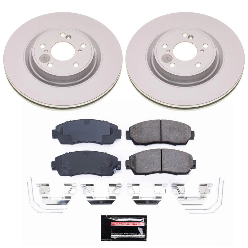 PSB Z17 Evolution Coated Kit - Power Stop 20-22 Honda CR-V Front Z17 Coated Brake Kit
