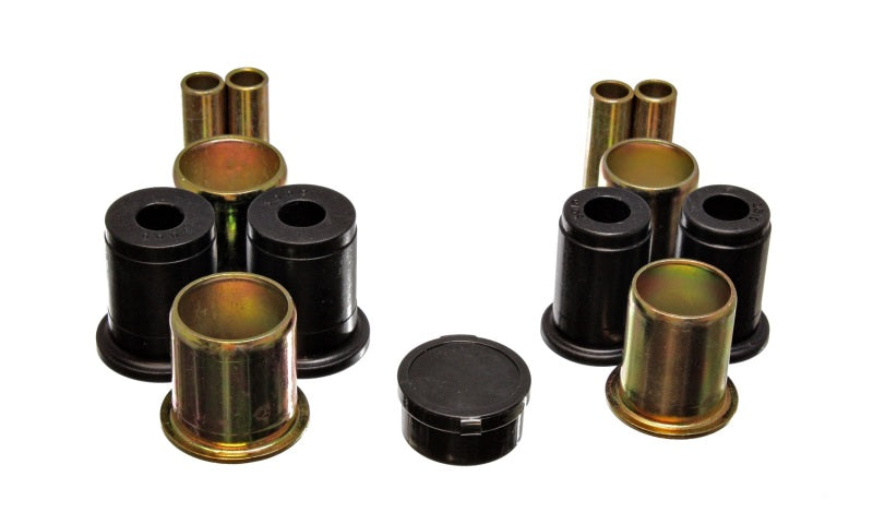 ES Cntrl Arm Bushings - Black - Energy Suspension Universal Black Control Arm Bushing Set - LOWERS ONLY