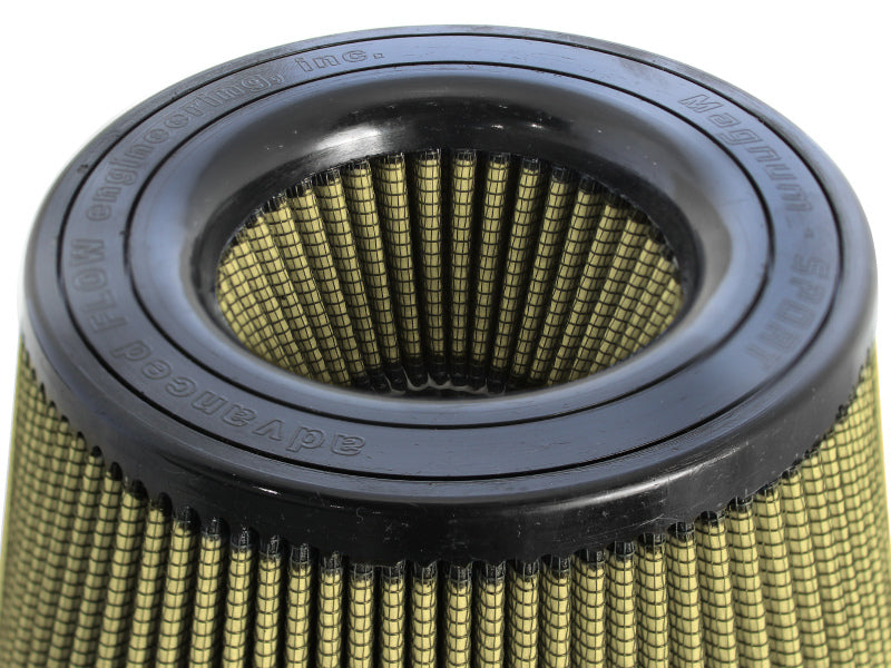 AFE Universal Pro-G 7 Filter - aFe Magnum FLOW Universal Air Filter w/Pro GUARD7 7-1/8IN F x (8-3/4 x 8-3/4 )IN B x 7IN T x 5-3/4IN