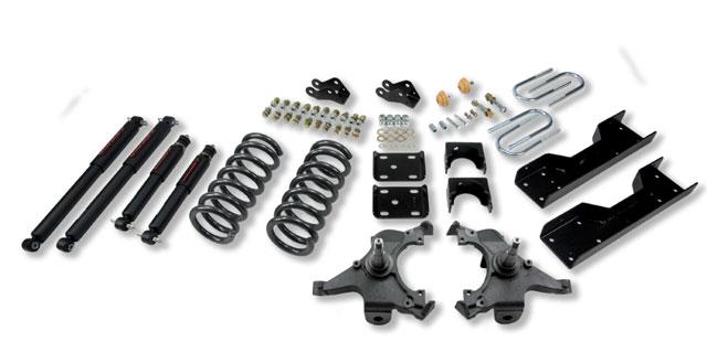 BT Lowering Kit w ND2 Shocks - Belltech LOWERING KIT WITH ND2 SHOCKS