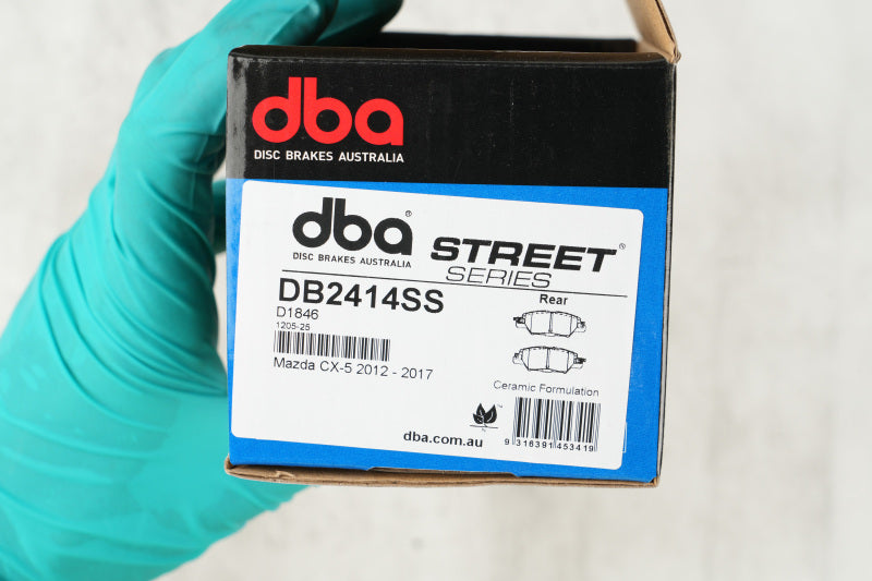 DBA Street Series Brake Pads - DBA 16-18 Mazda CX-5 Street Series Rear Brake Pads