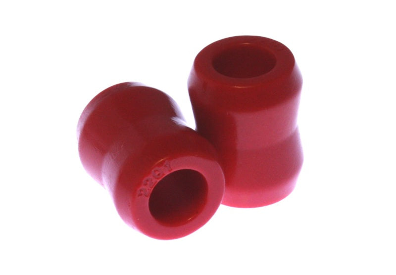 ES Shock Eye Bushings - Red - Energy Suspension Red Hour Glass Shock Bushings 3/4 inch I.D. 1 min - 1 1/8 max inch O.D. 1 7/16 inc