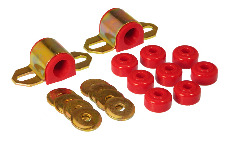 PRO Sway/End Link Bush - Red - Prothane 80-86 Nissan 720 / Hardbody 4wd Front Sway Bar Bushings - 21mm - Red